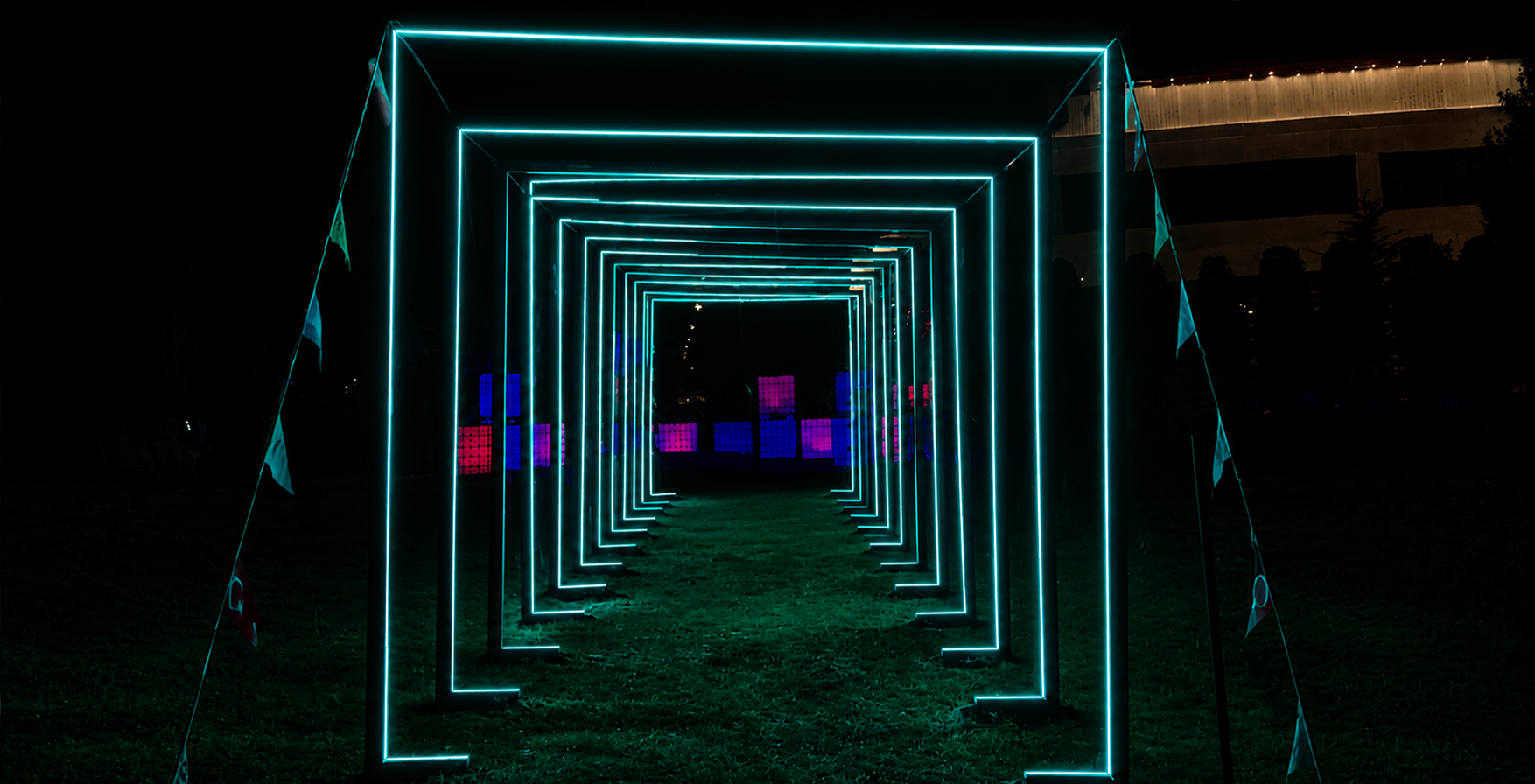 zenopix scence festival walkway reference image