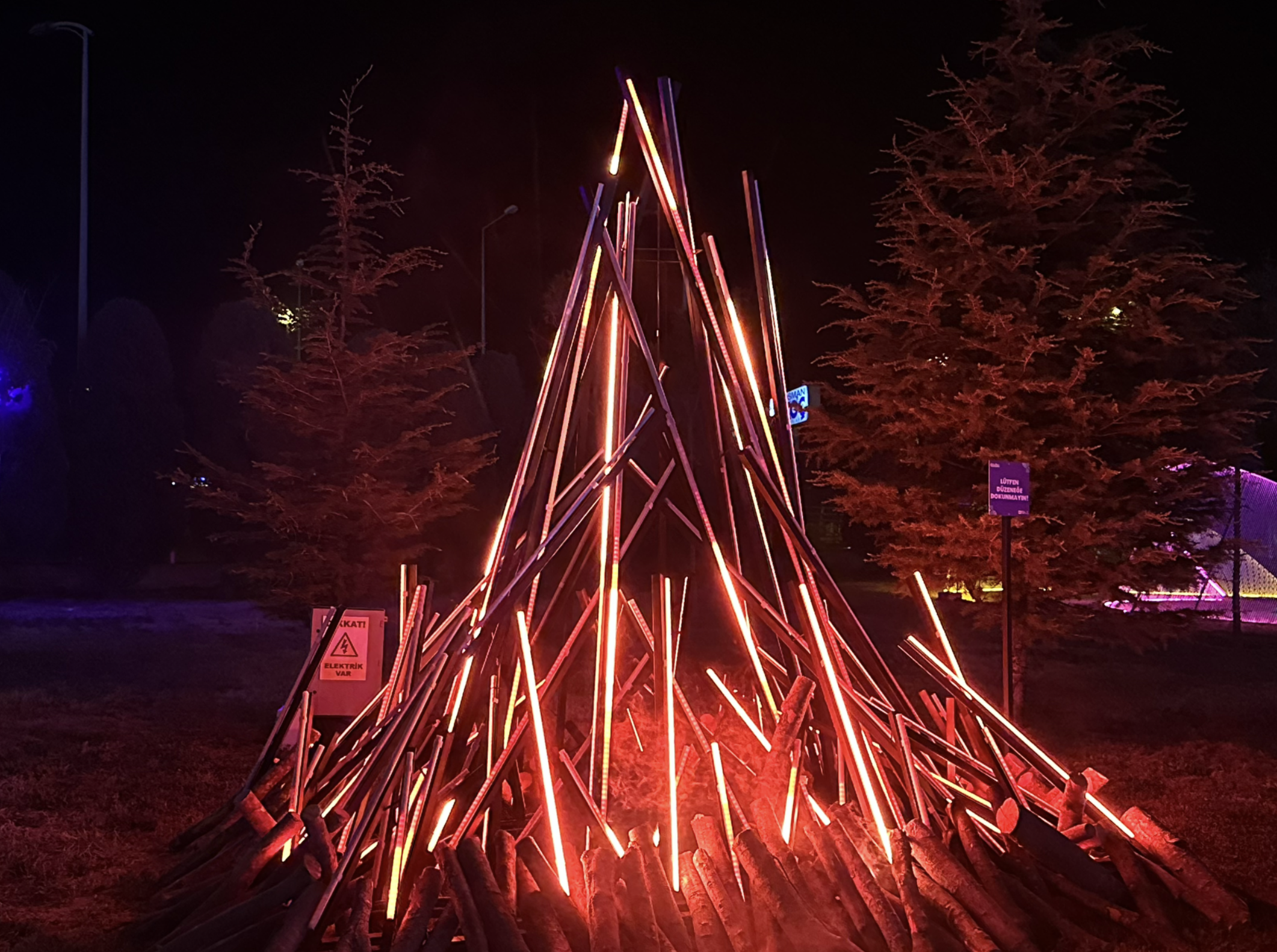 Konya Bilim Festivali Ateş Şovu