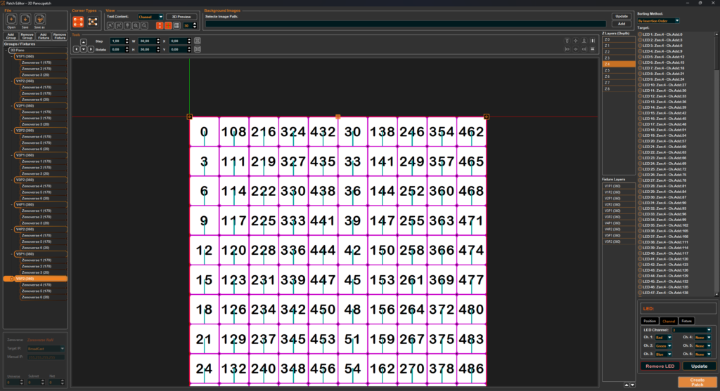 zenopix-neo-software-pacth-screen-image