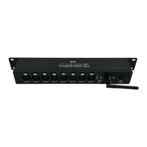zenopix-aer-8-xlr-dmx-spi-master-front-view-image
