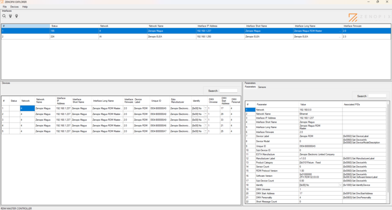 zenopix-explorer-software-central-interface-management