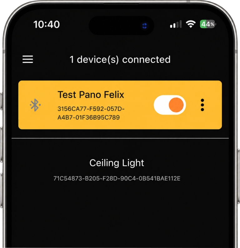 zenopix-felix-bluetooth-mobile-app-interface-easy-device-setup